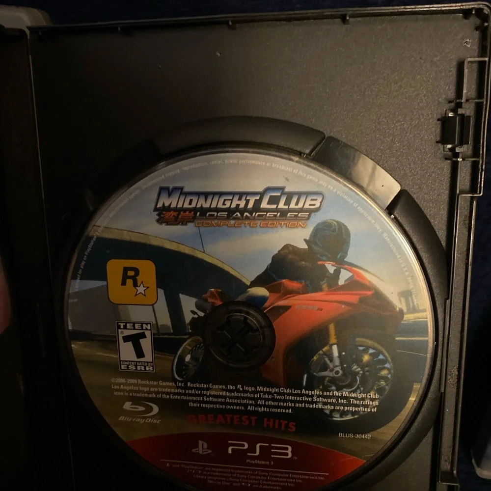 Sony PS3 Game Cases with Starhawk and MotorStorm Covers - Black